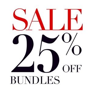 25% off 2 or more items